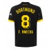 Borussia Dortmund Felix Nmecha #8 Kopio Vieras Pelipaita 2023-24 Lyhyet Hihat